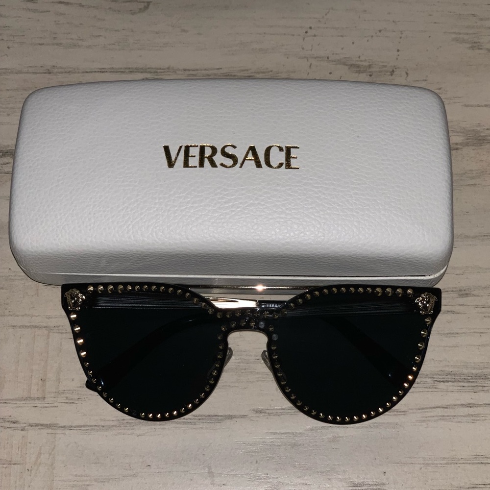 Versace studded sunglasses